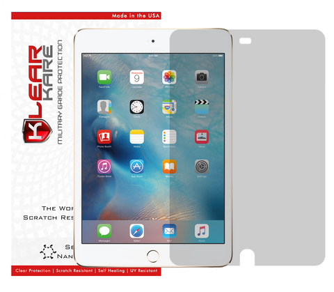 KlearKare Invisible Screen Shield Protector for Apple Ipad Mini 4 | Lifetime Warranty - KlearKare