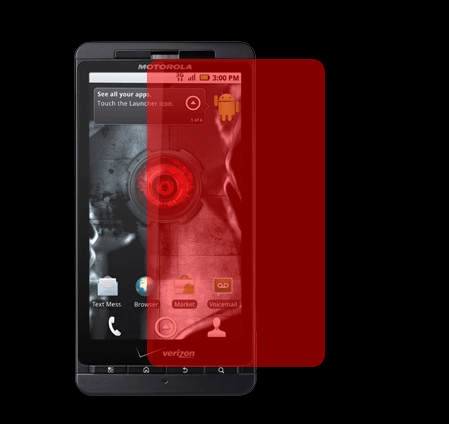 KlearKare Invisible Screen Shield Protector for Motorola Droid X MB810 - Lifetime Warranty - KlearKare
