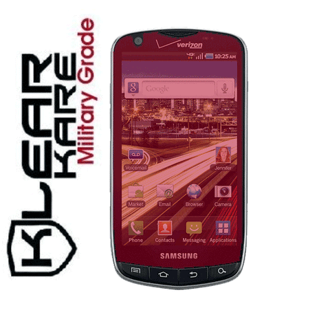 KlearKare Invisible Screen Shield Protector for Samsung Droid Charge 4G I510 -  Lifetime Warranty - KlearKare