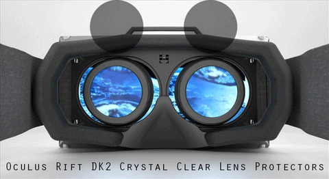 KlearKare Invisible Screen Shield Protector for Oculus Rift DK2  Face Bezel - Lifetime Warranty - KlearKare